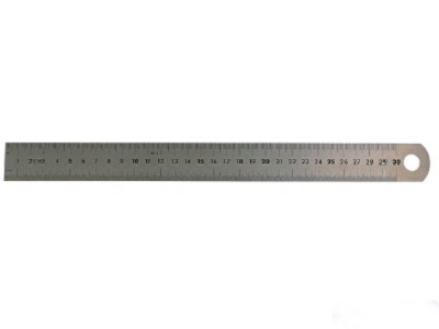 Leugen generatie Snor Meetlat RVS 30 cm. Semi-flexibel - Meten - StoneTech - Steenhouwers ben